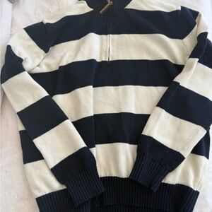 Striped Blue and White Brandy Melville Sweater